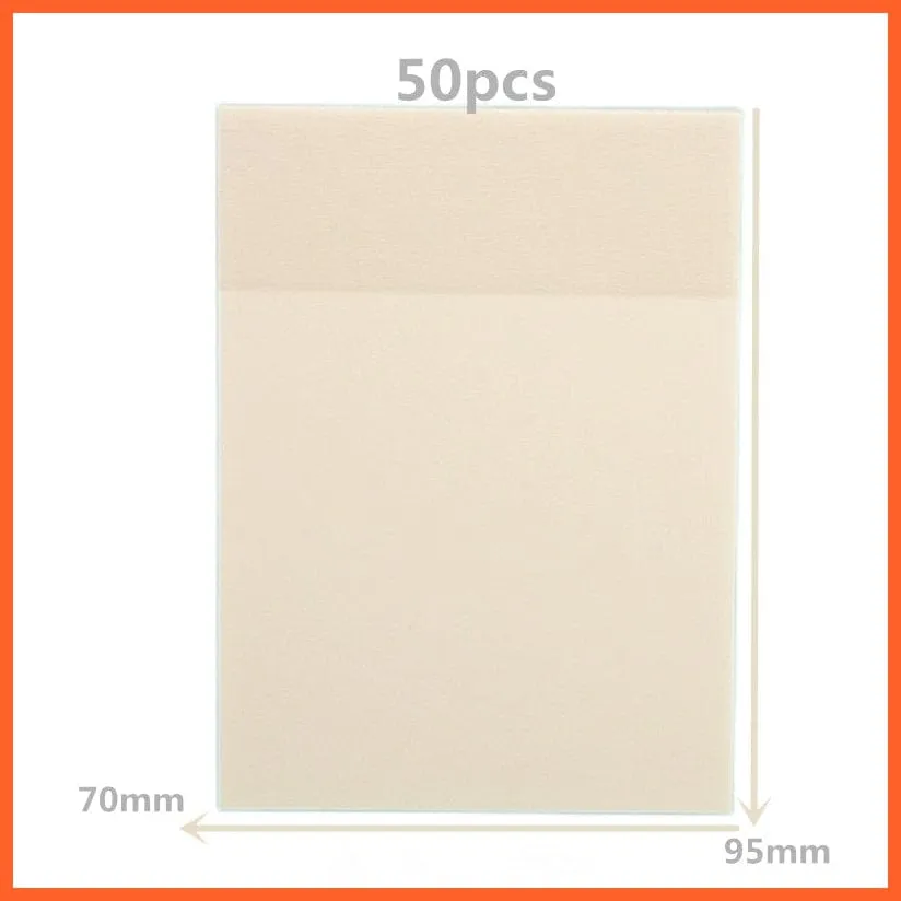 Transparent Sticky Notebook Waterproof Pet Tear Memo Pad