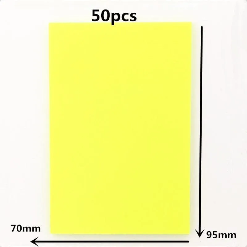 Transparent Sticky Notebook Waterproof Pet Tear Memo Pad