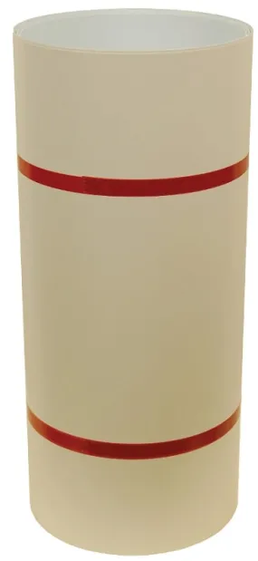 TRIM COIL 24INX50FT CRM/WHT AL :ROLL: QUANTITY: 1