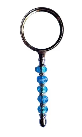 Turquoise Swirl Magnifying Glass