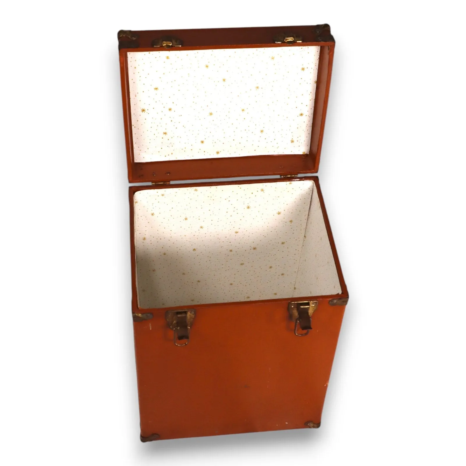 Vertical Case Vintage Paper Basket Audio Case 18"