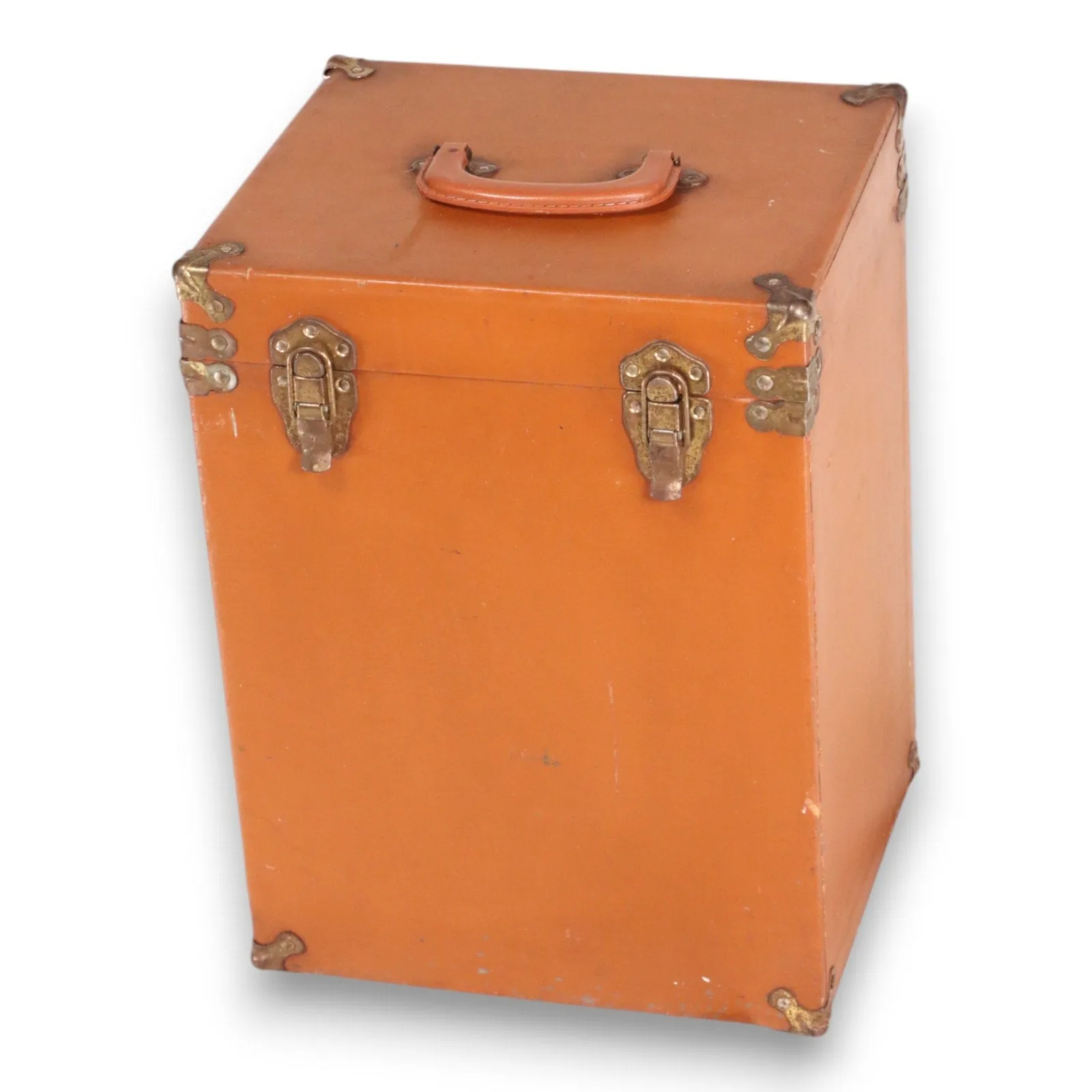 Vertical Case Vintage Paper Basket Audio Case 18"