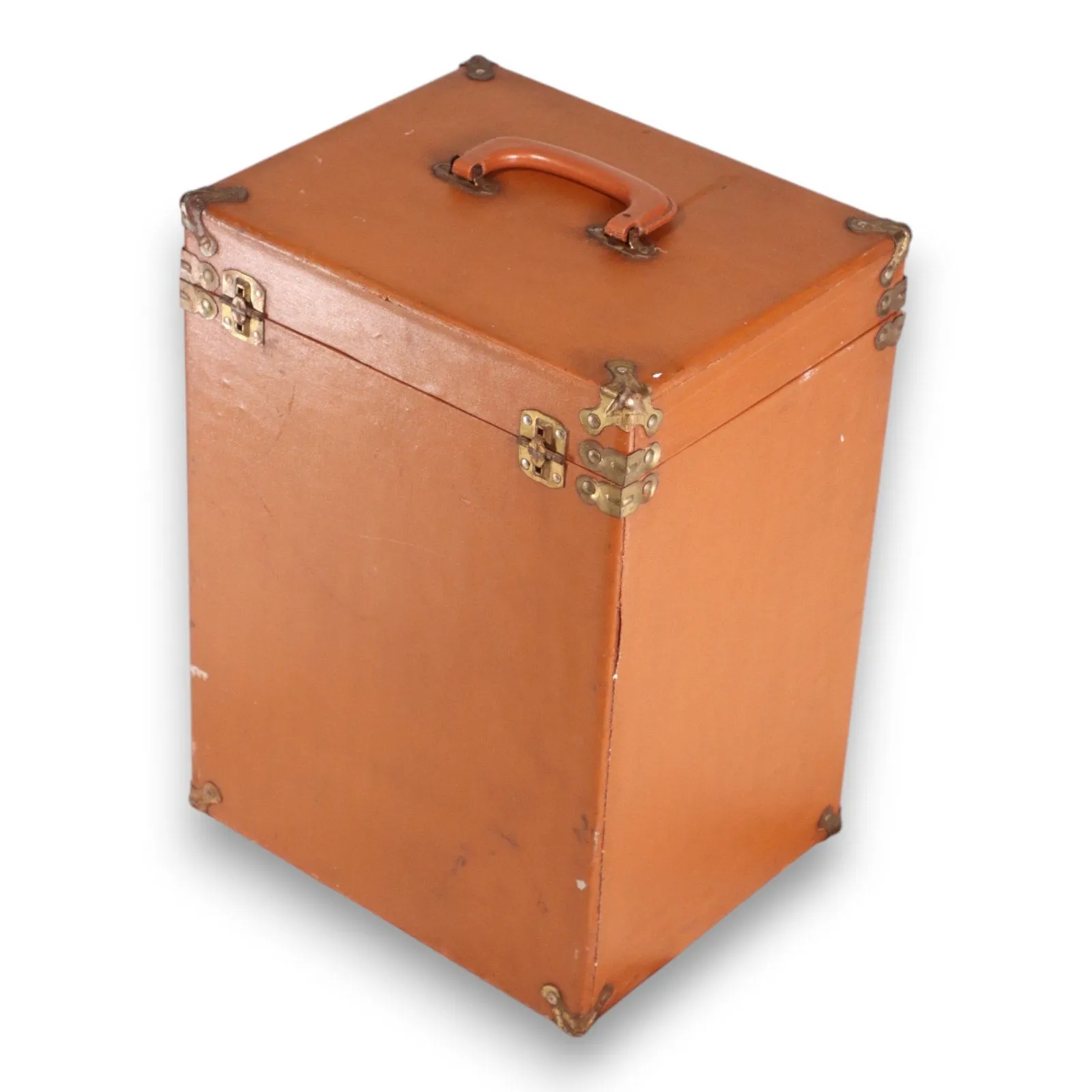 Vertical Case Vintage Paper Basket Audio Case 18"