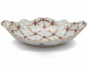 Victorian Desert Rose Dish Jewelry Box