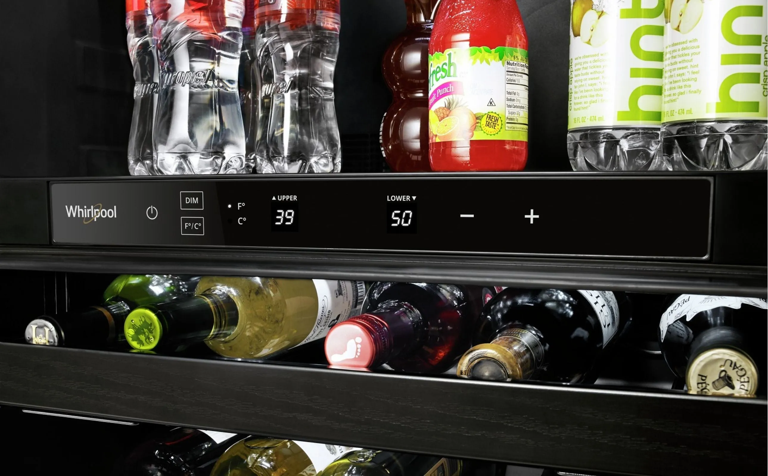 Whirlpool Stainless Steel Undercounter Beverage Center ( 5.2 Cu. Ft ) - WUB50X24HZ