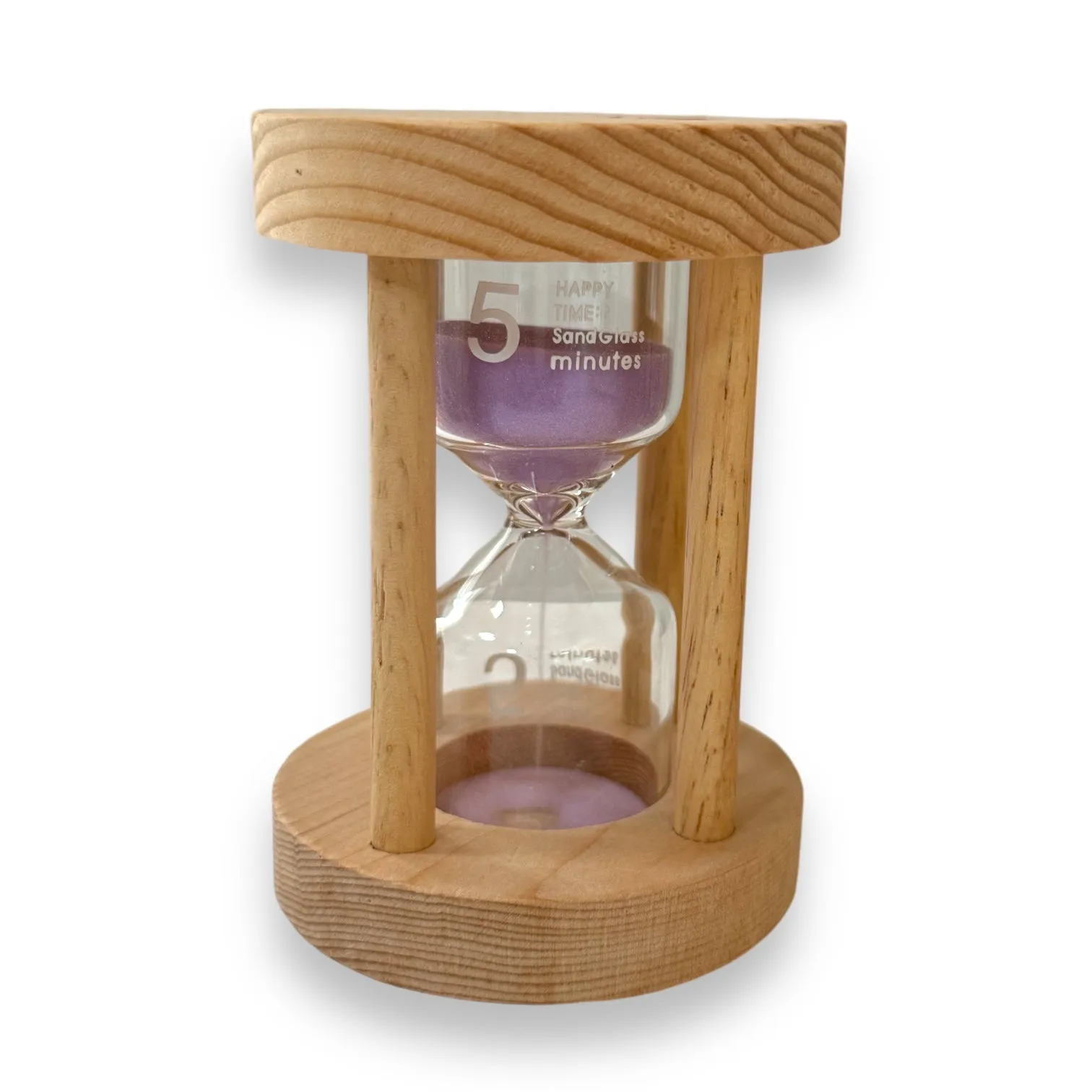 Wooden Sand Timers (Set of 4)