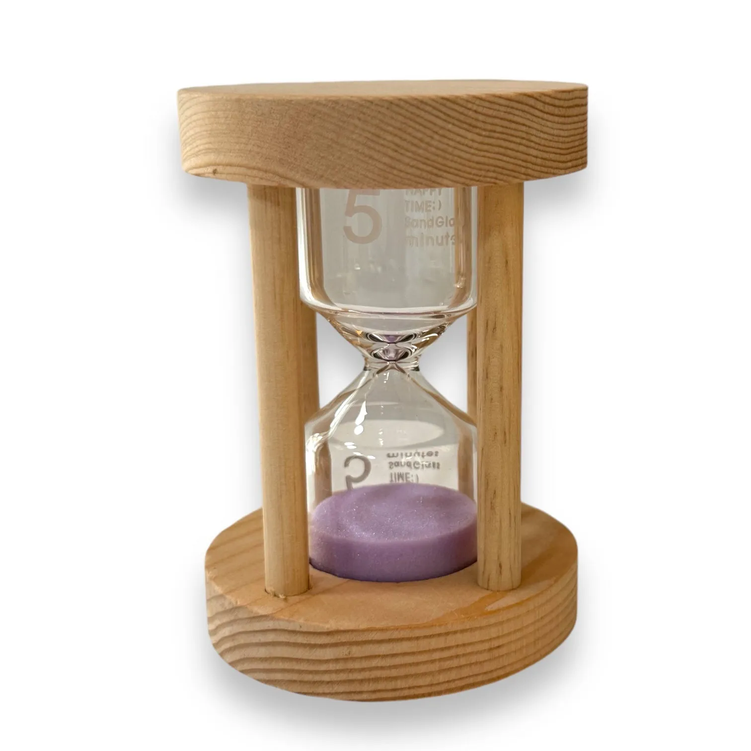 Wooden Sand Timers (Set of 4)