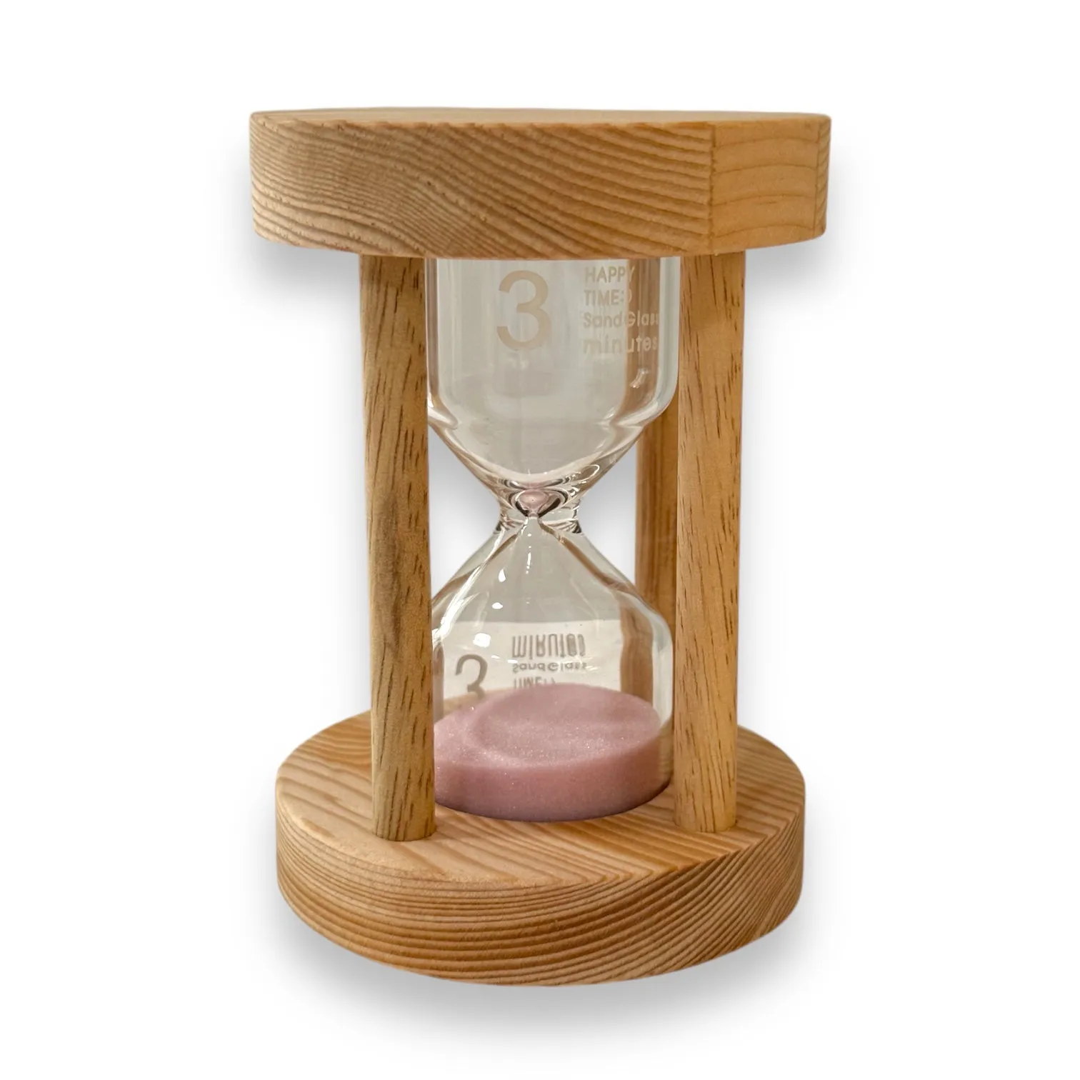 Wooden Sand Timers (Set of 4)