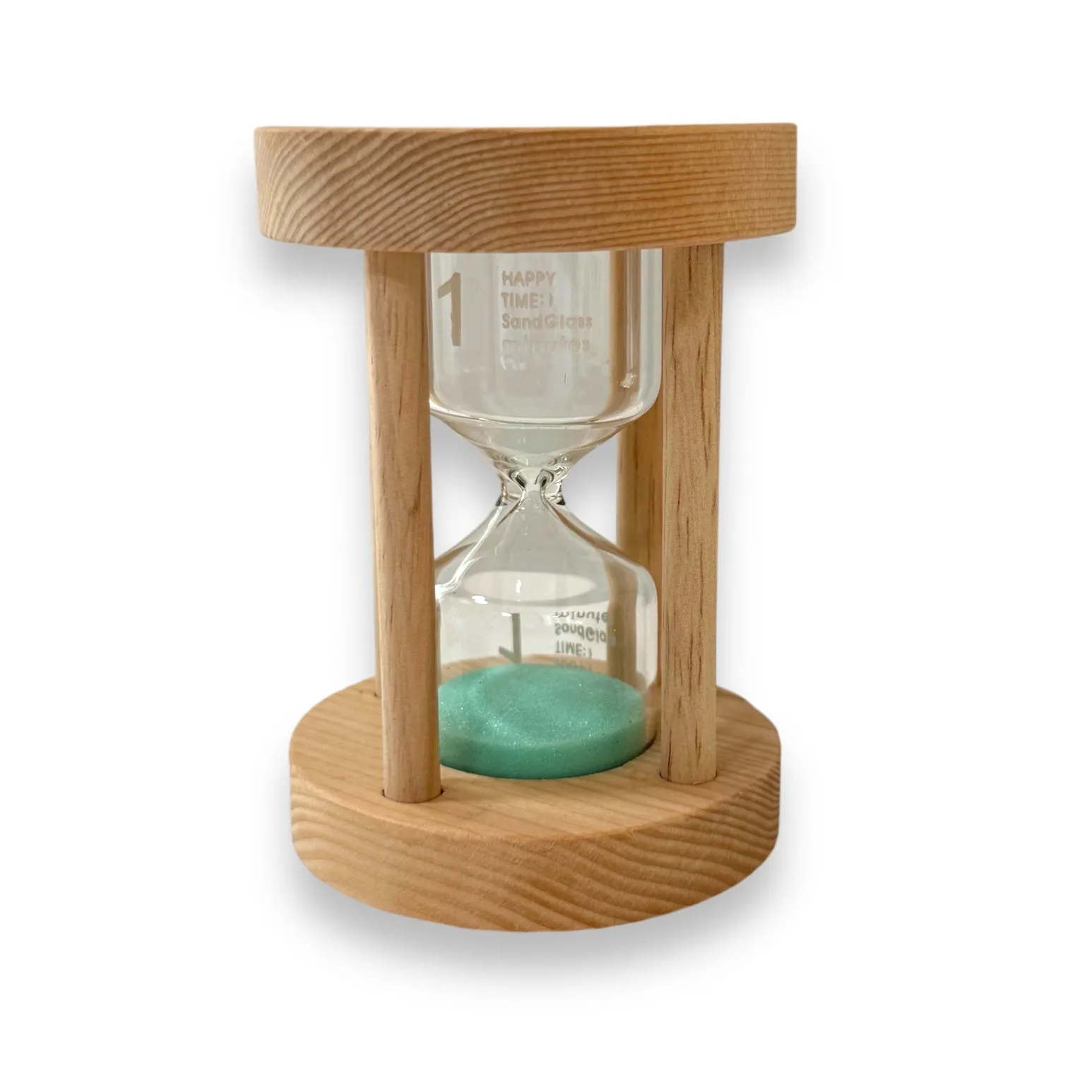 Wooden Sand Timers (Set of 4)