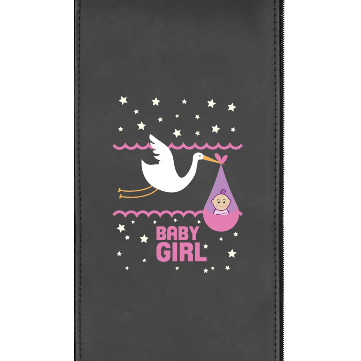 Xpression Pro Gaming Chair with Baby Girl Stork Logo
