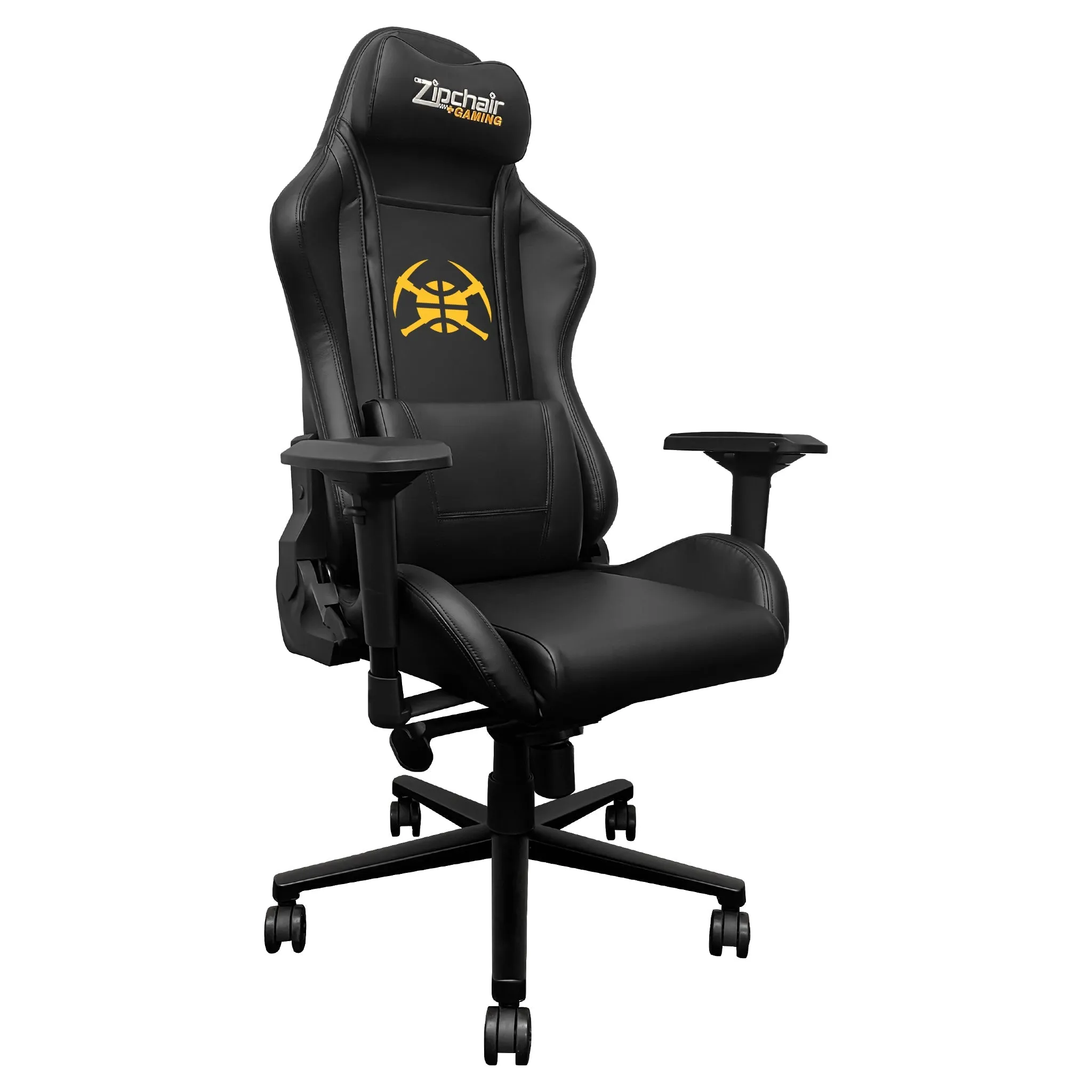 Xpression Pro Gaming Chair with Denver Nuggets Secondary Logo