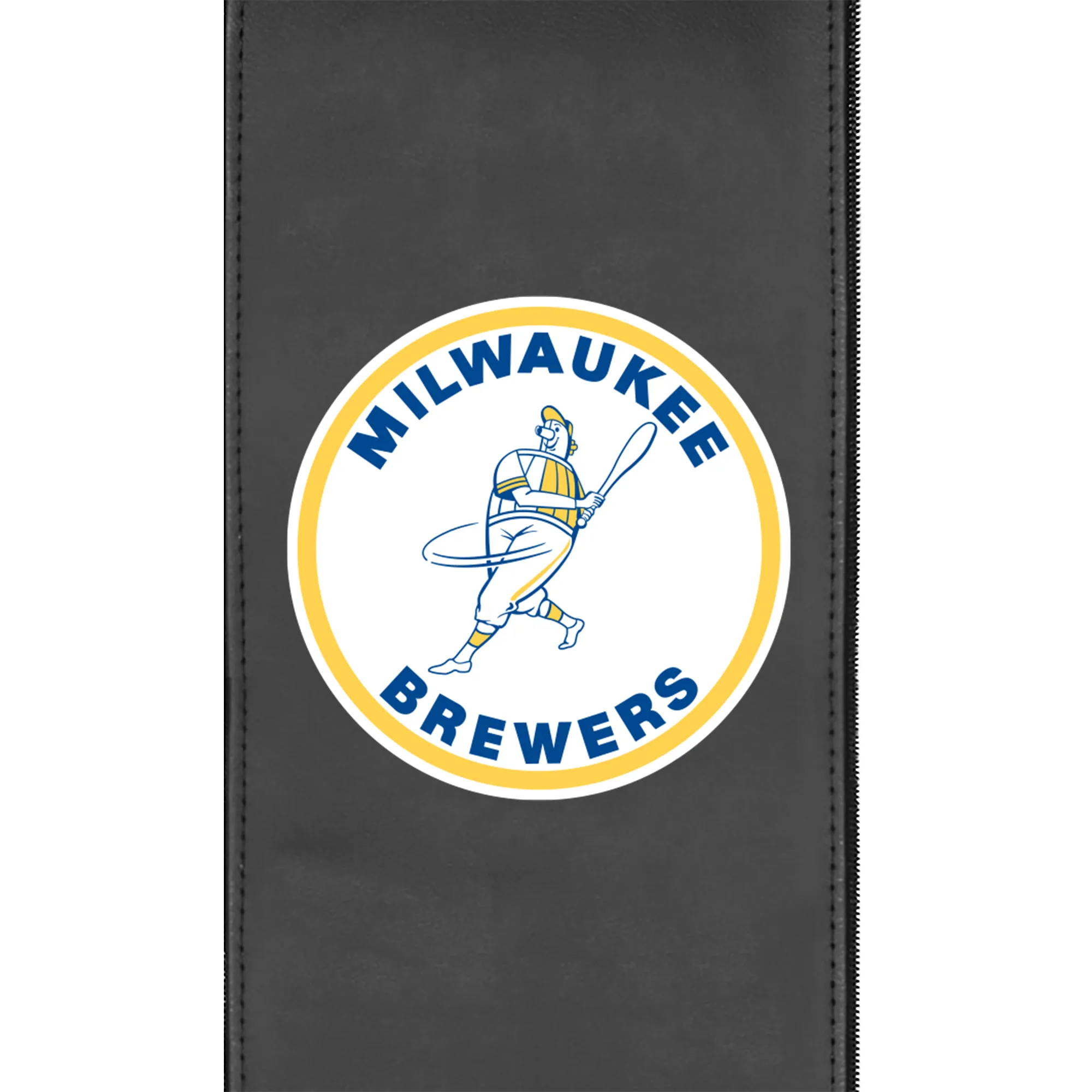 Xpression Pro Gaming Chair with Milwaukee Brewers Cooperstown Primary Logo