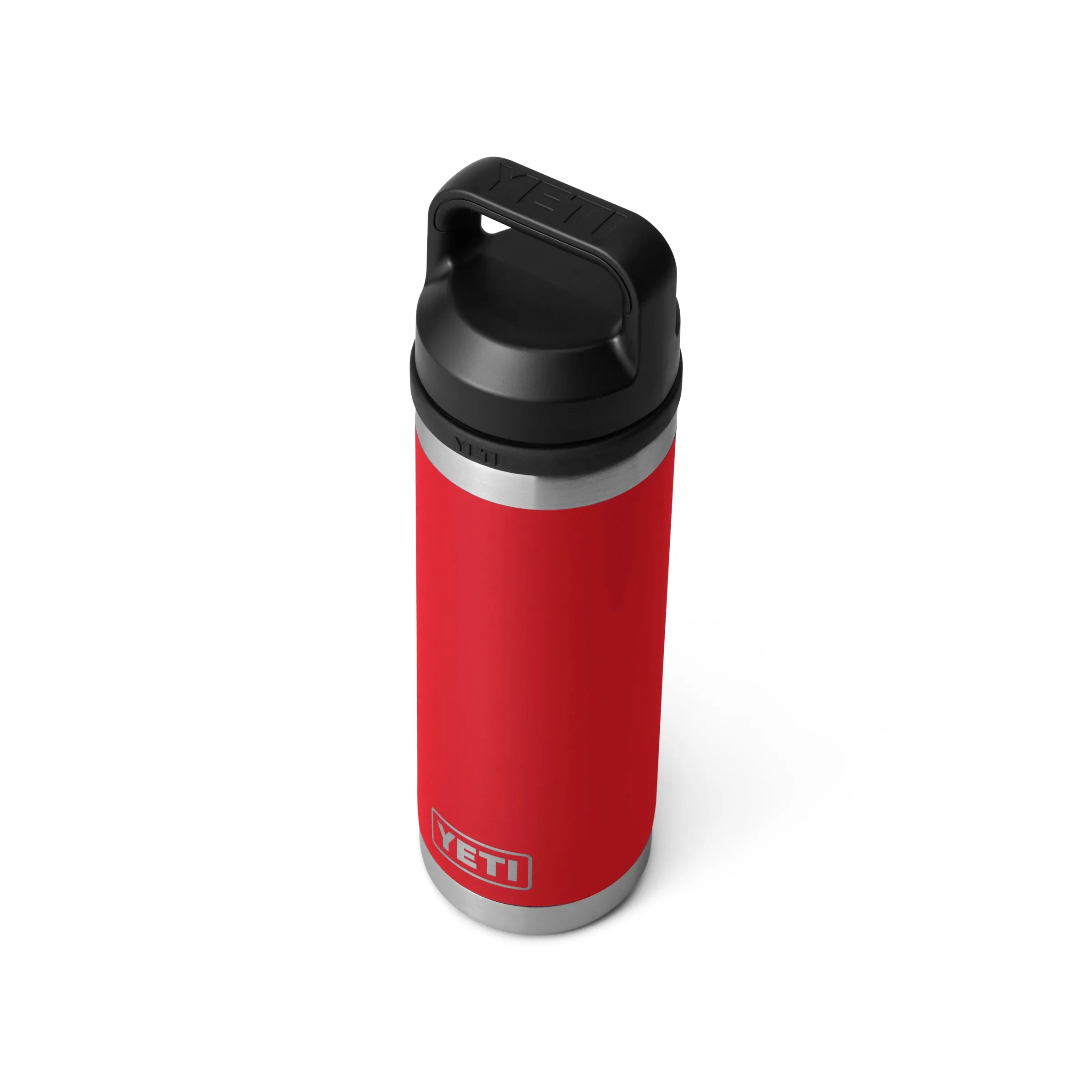 Yeti Rambler 18oz/532ml Bottle with Chug Cap - Rescue Red