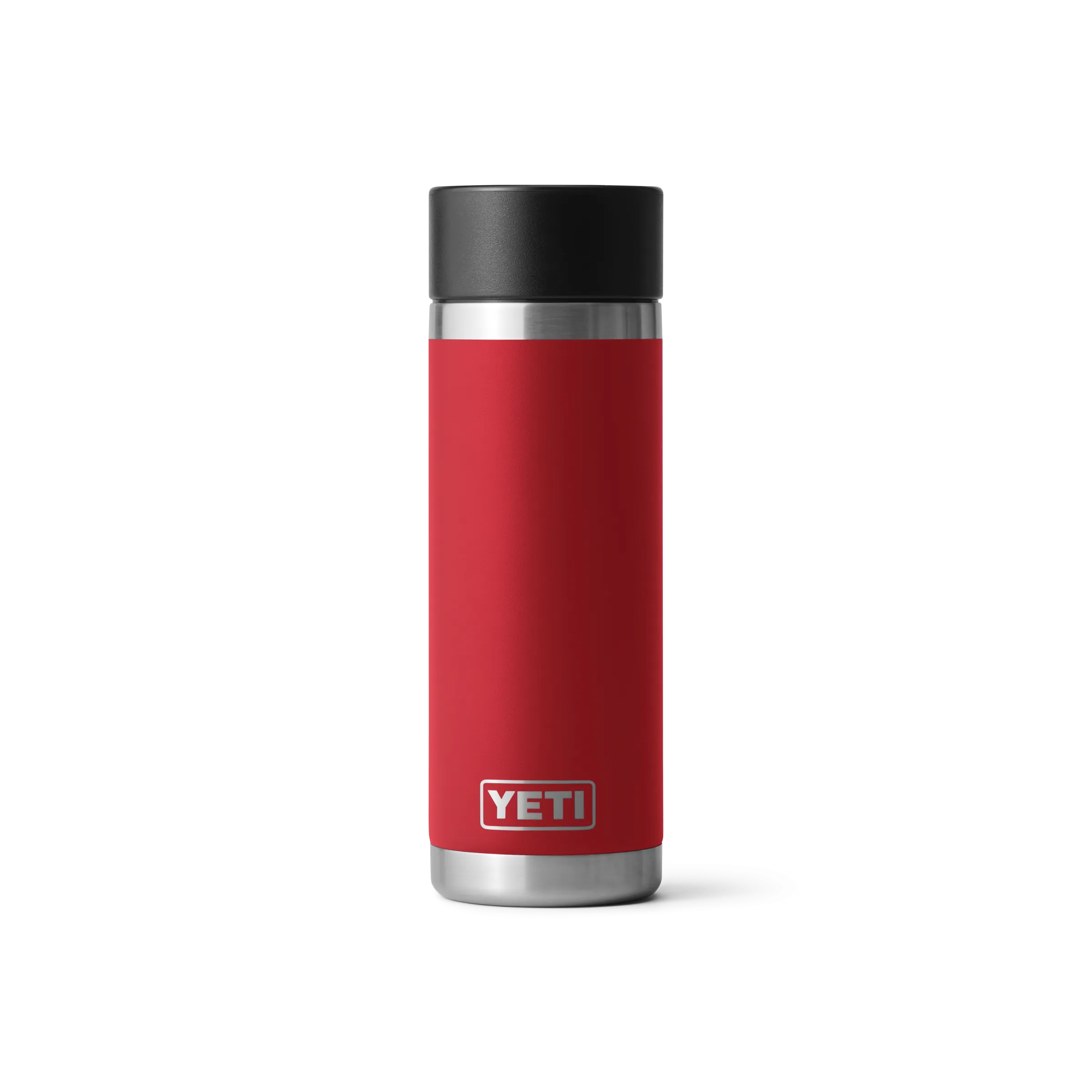 Yeti Rambler 18oz/532ML Bottle with Hotshot Cap - Rescue Red