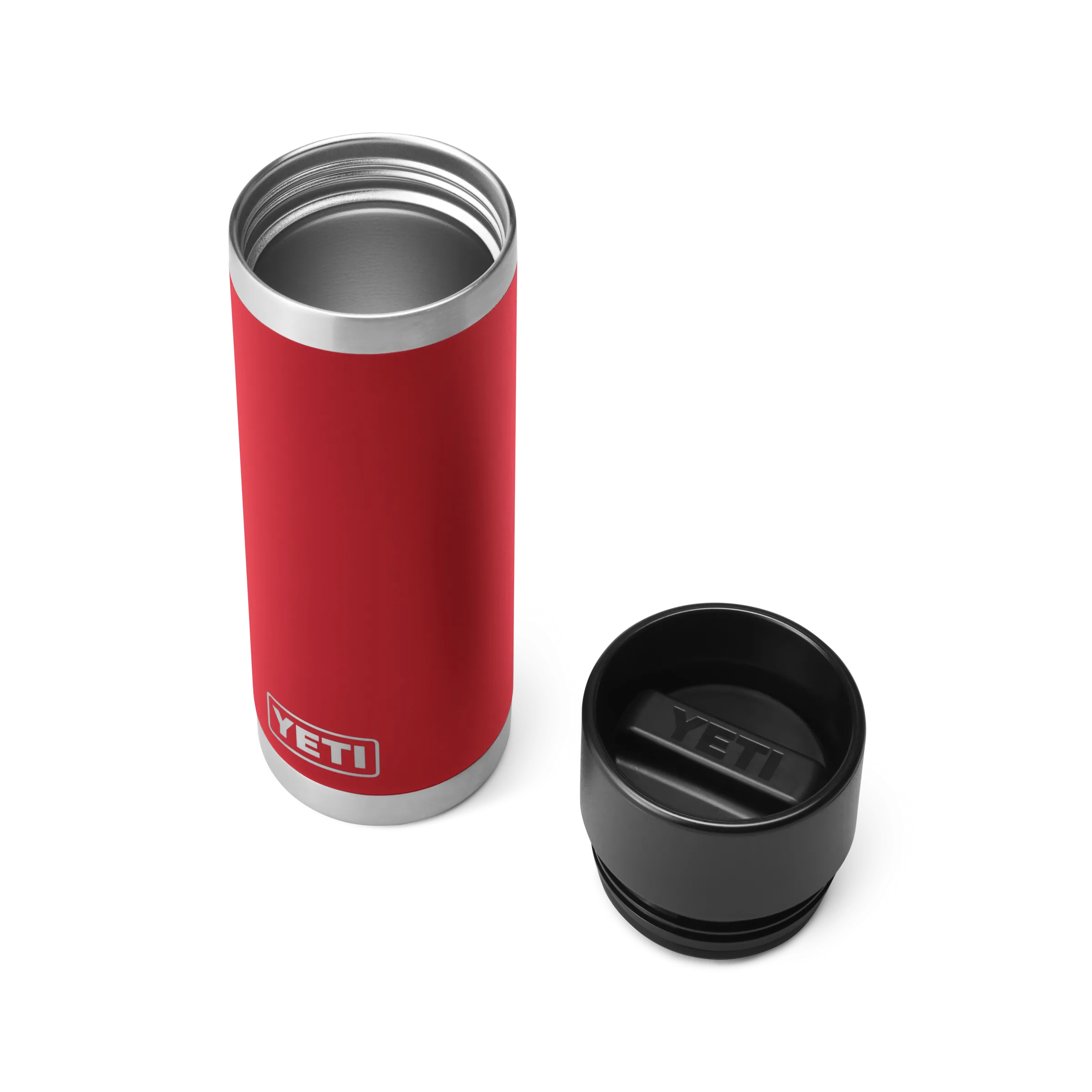 Yeti Rambler 18oz/532ML Bottle with Hotshot Cap - Rescue Red