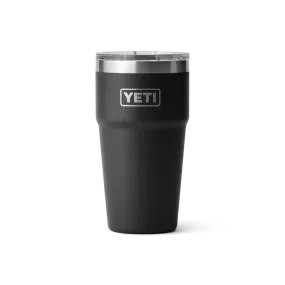 YETI Rambler 20 OZ (591ml) Stackable Cup With Magslider Lid - Black