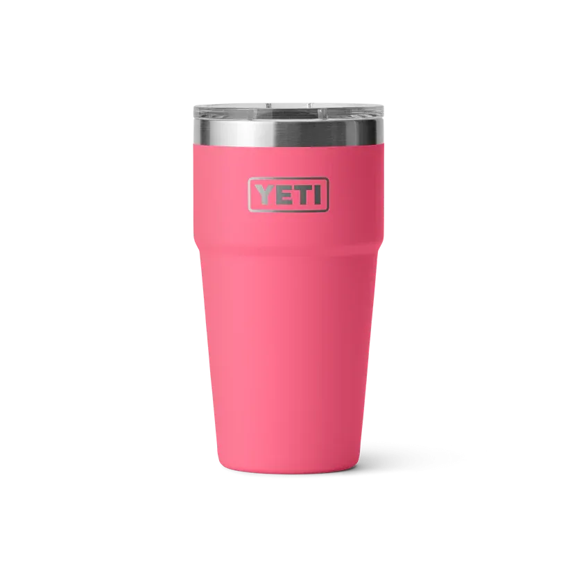 YETI Rambler 20 OZ (591ml) Stackable Cup With Magslider Lid - Tropical Pink