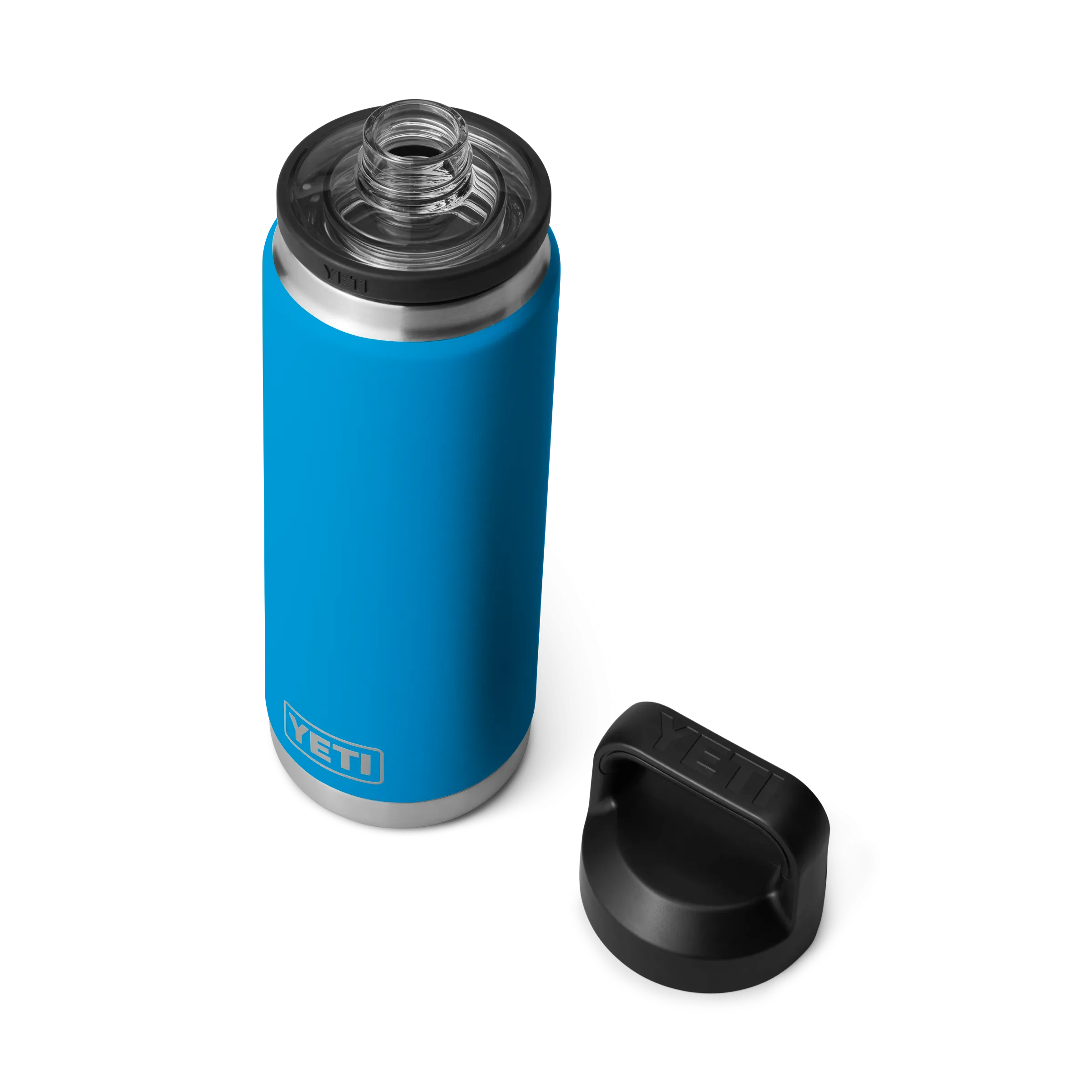 Yeti Rambler 26oz/769ml Bottle with Chug Cap - Big Wave Blue