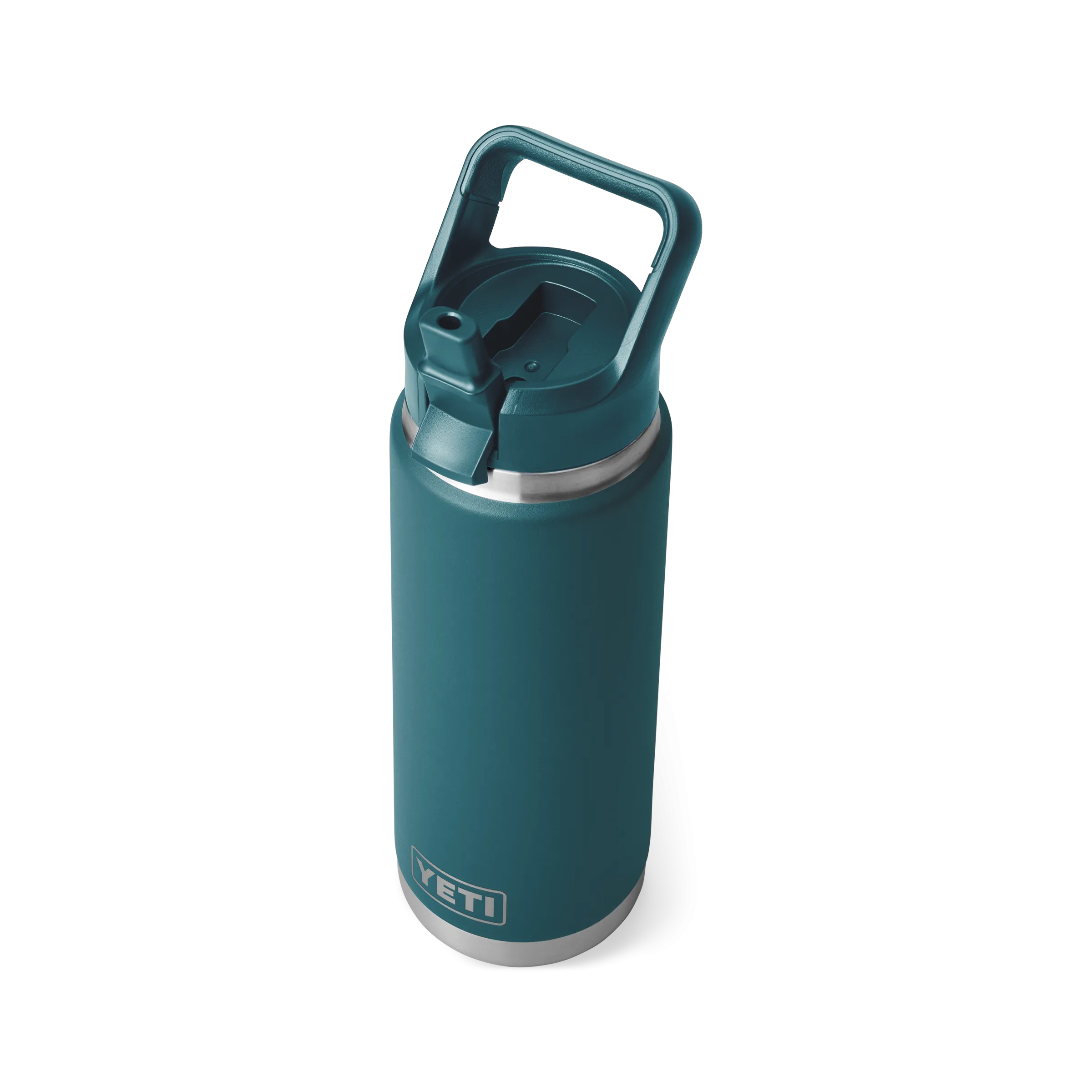 Yeti Rambler 26oz/769ml Bottle with Colour Match Straw Cap - Agave Teal