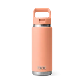 Yeti Rambler 26oz/769ml Bottle with Colour Match Straw Cap - Lowcountry Peach