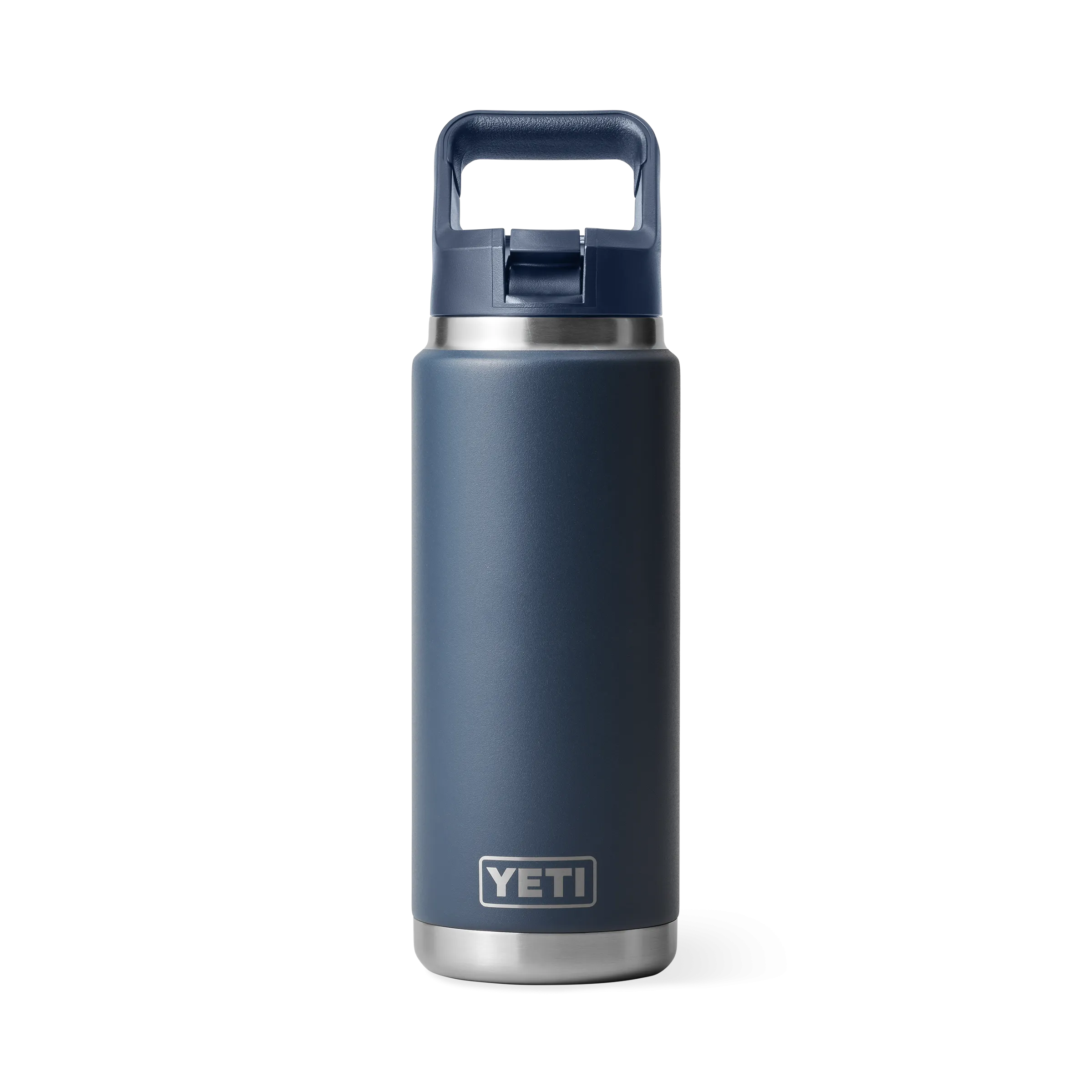 Yeti Rambler 26oz/769ml Bottle with Colour Match Straw Cap - Navy