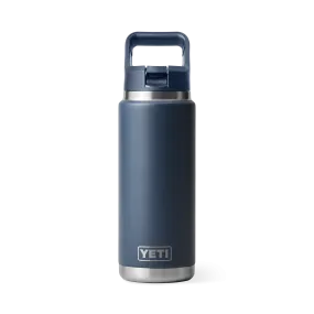 Yeti Rambler 26oz/769ml Bottle with Colour Match Straw Cap - Navy