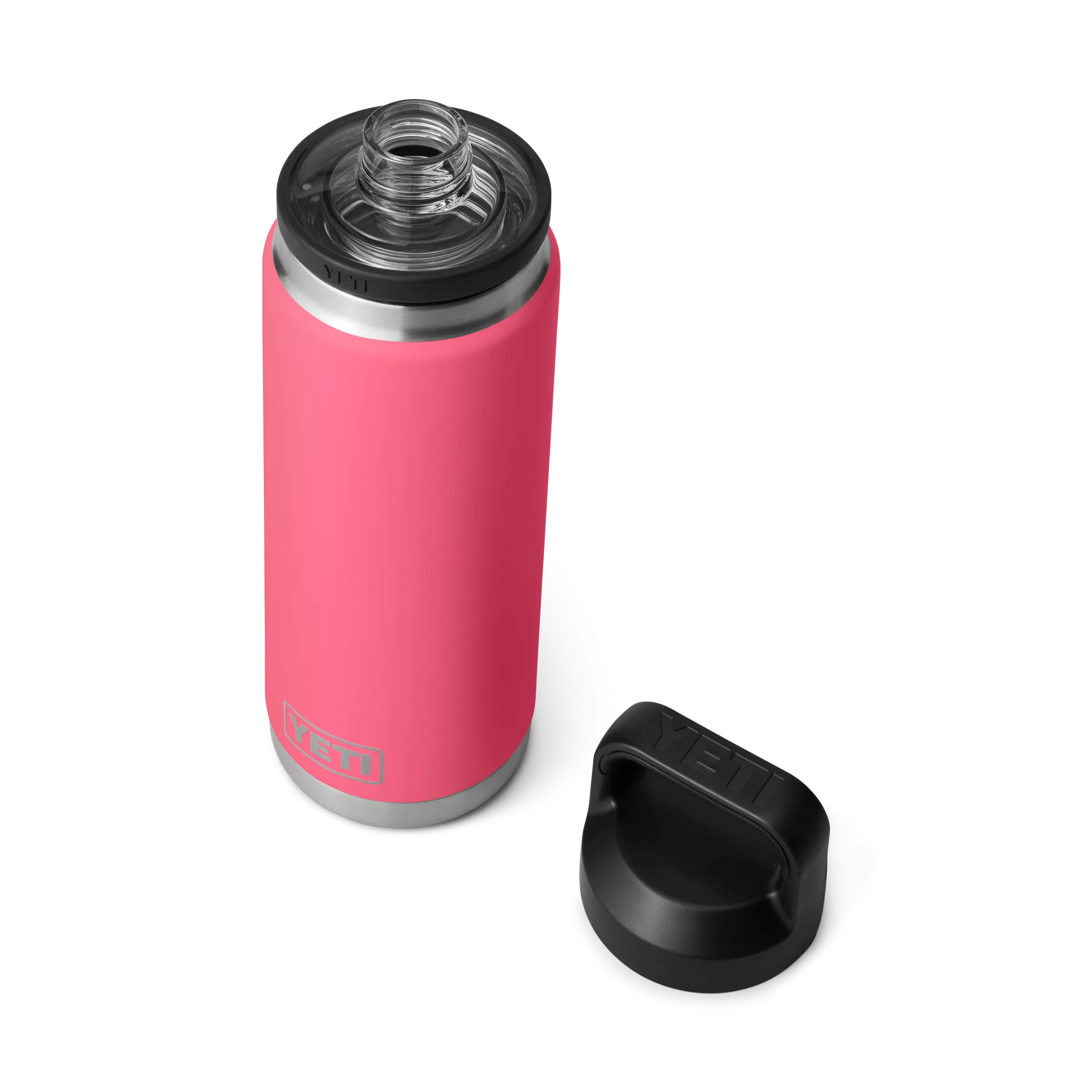 Yeti Rambler 26oz/769ml Bottle with Colour Match Straw Cap - Tropical Pink
