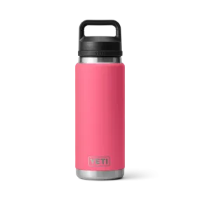 Yeti Rambler 26oz/769ml Bottle with Colour Match Straw Cap - Tropical Pink