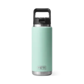 Yeti Rambler 26oz/769ml Bottle with Straw Cap - Seafoam