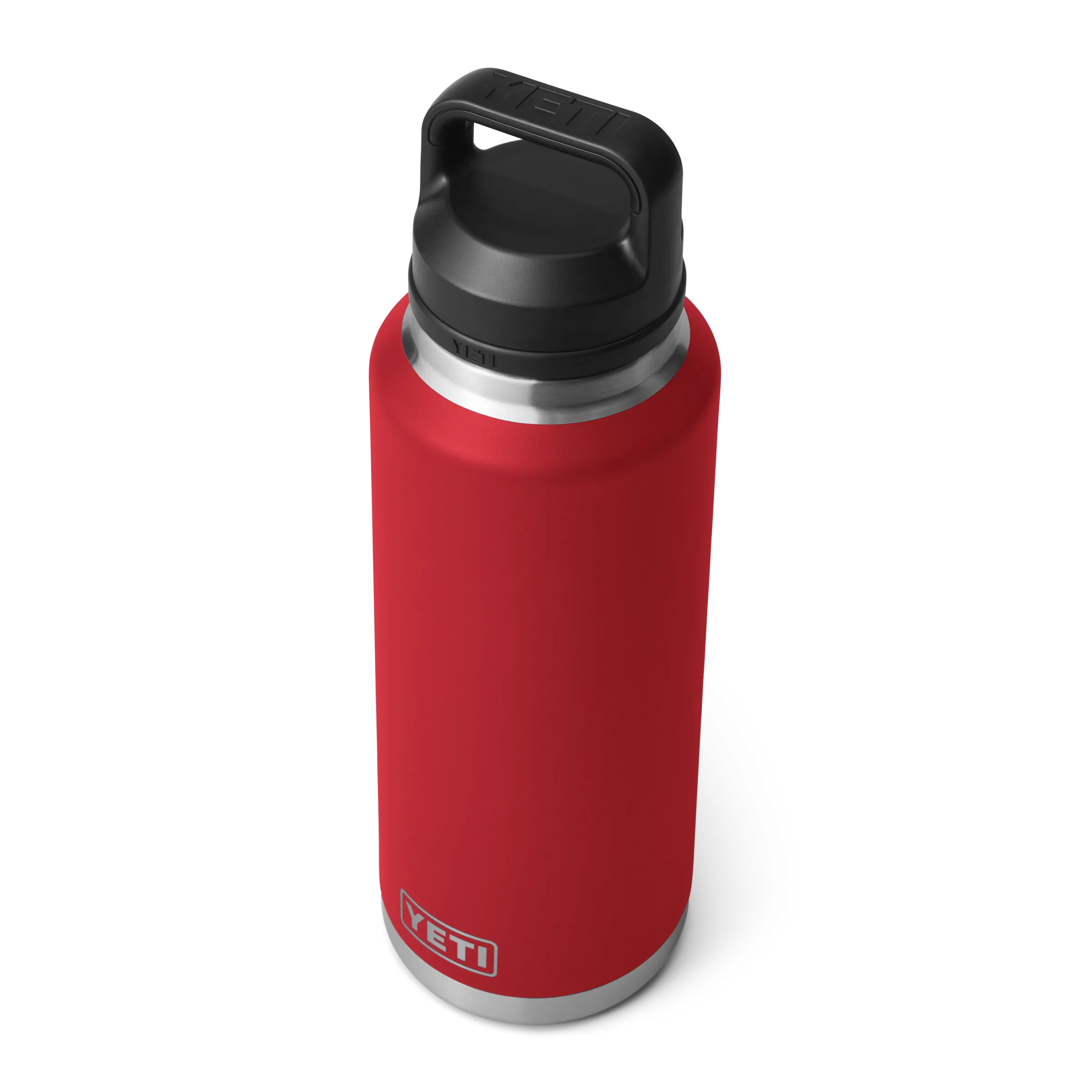 Yeti Rambler 46oz/1.4L Bottle With Chug Cap - Rescue Red