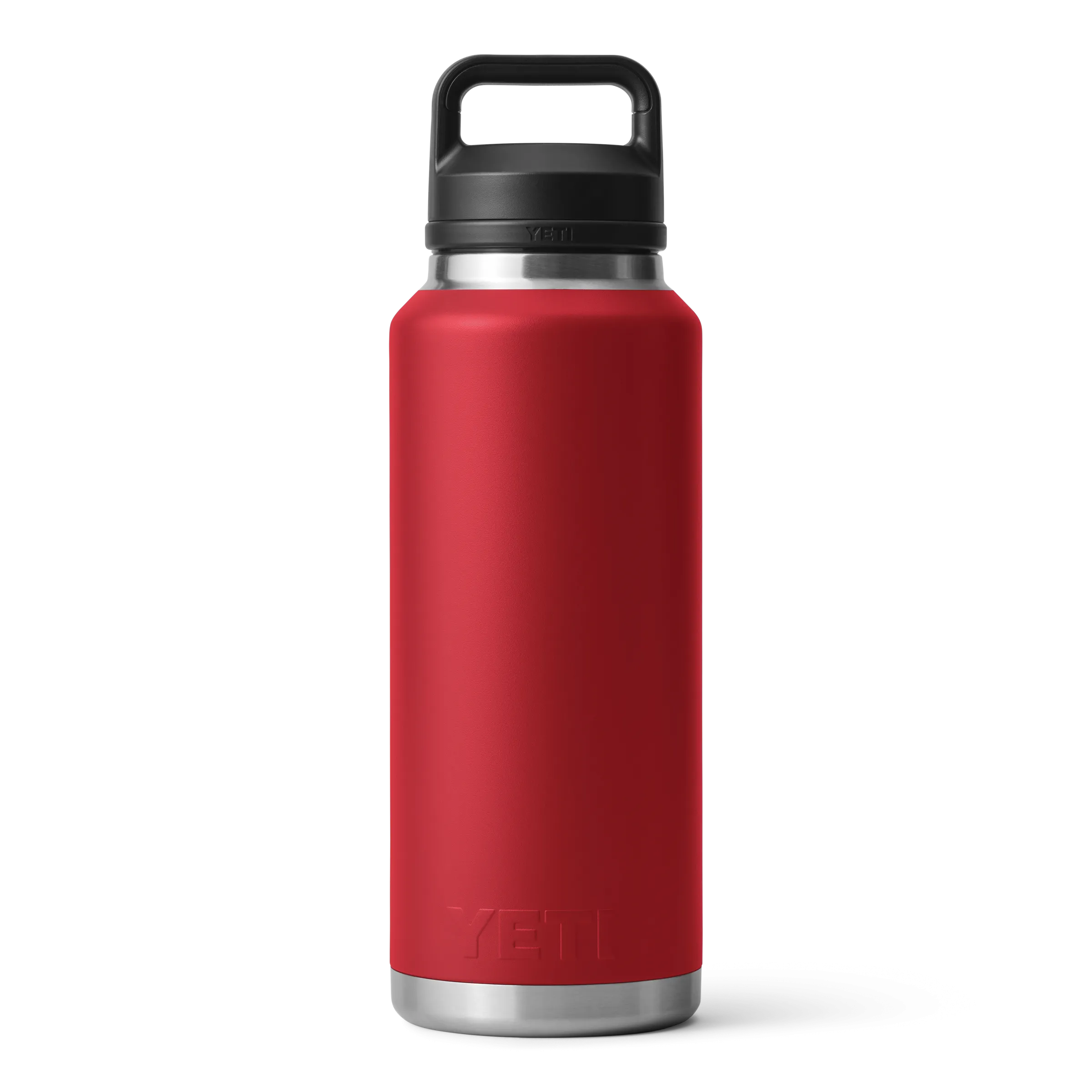 Yeti Rambler 46oz/1.4L Bottle With Chug Cap - Rescue Red