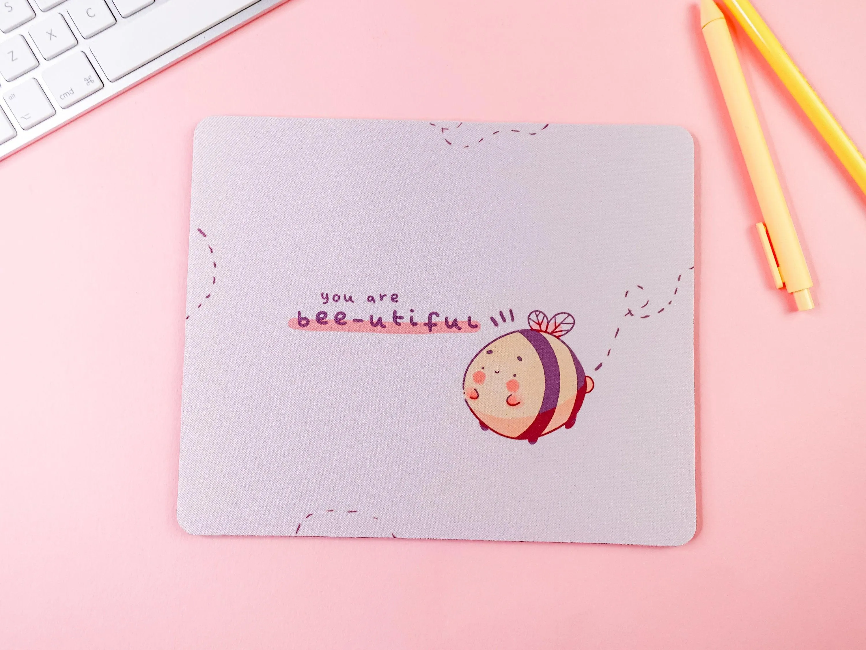 You are Bee-utiful Rectangle Mouse Pad