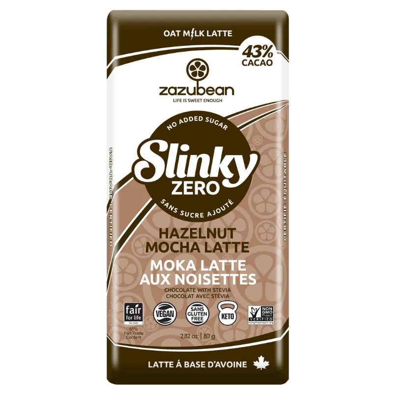 Zazubean Slinky Hazelnut Mocha Latte (80g)